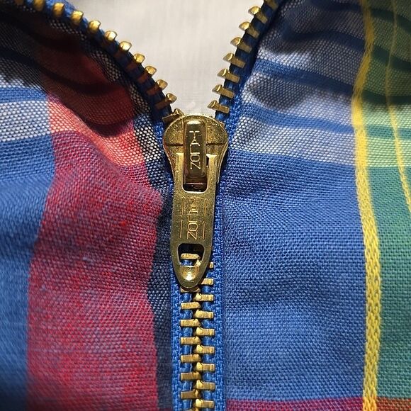 VTG Colorful Zip Jacket Coat SzM Marcia Removable Hood Dopamine Playful Kidcore - Picture 6 of 14